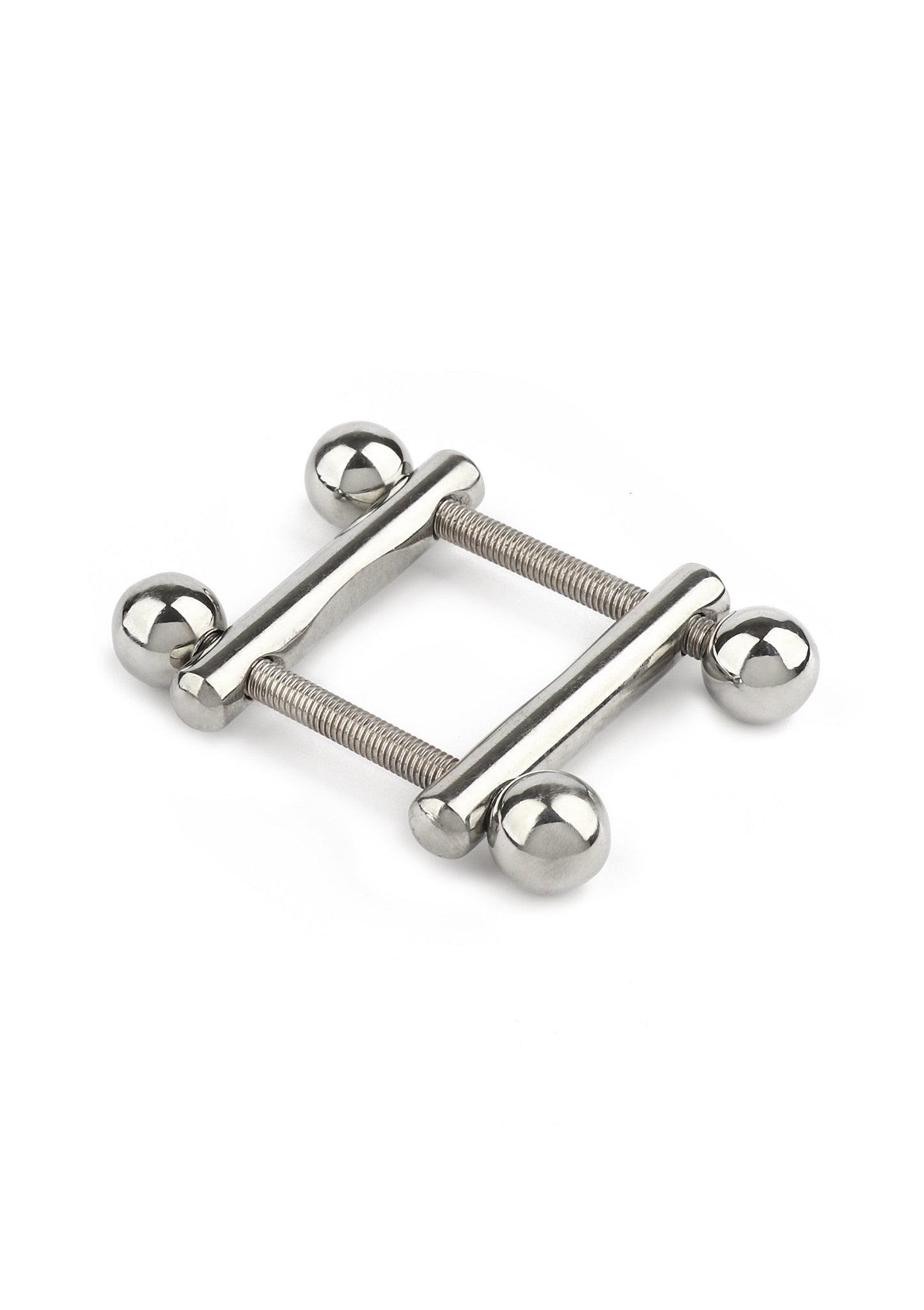 Mr. Steel Turning Point Nipple Clamps SILVER - 3