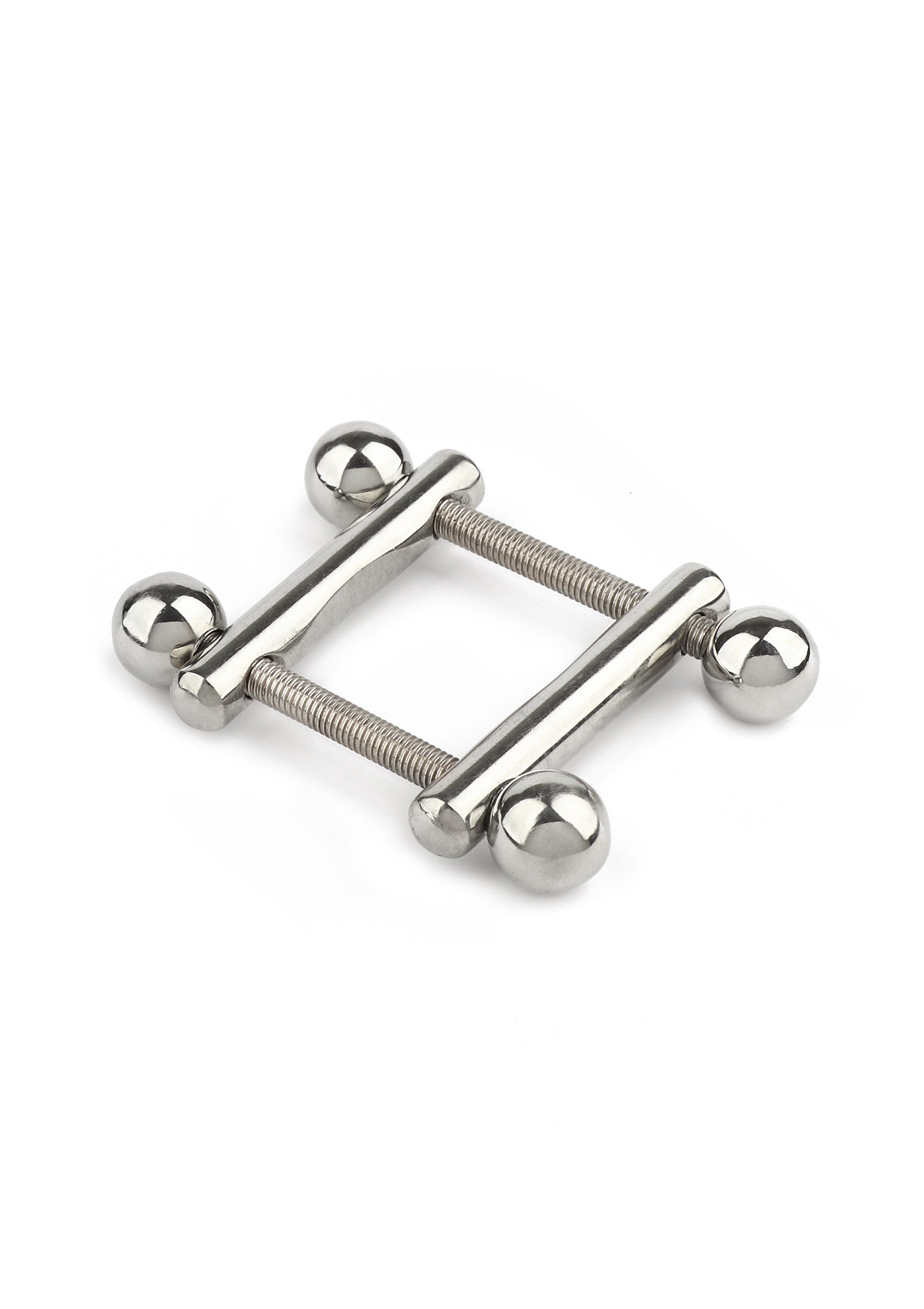 Mr. Steel Turning Point Nipple Clamps SILVER - 3