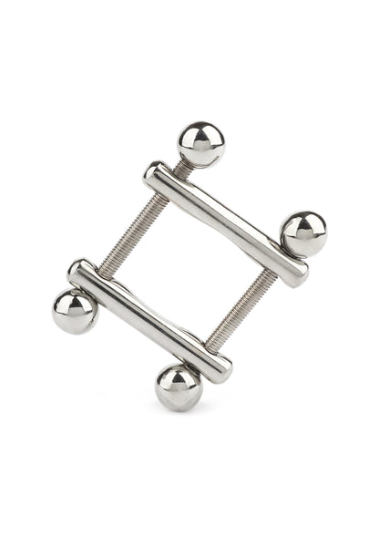 Mr. Steel Turning Point Nipple Clamps SILVER - 2