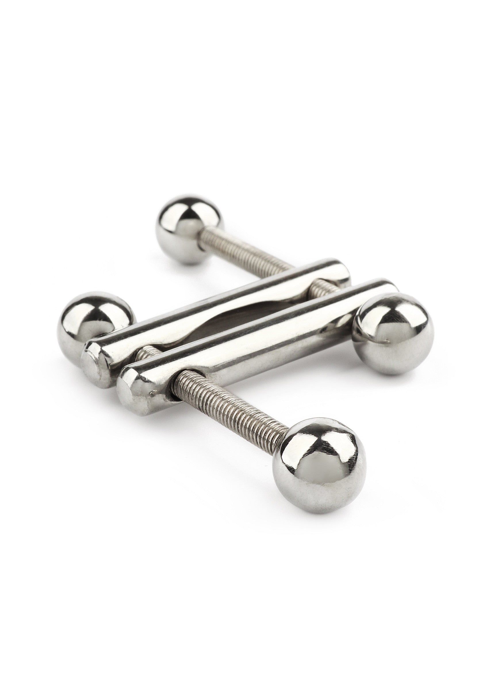 Mr. Steel Turning Point Nipple Clamps SILVER - 6