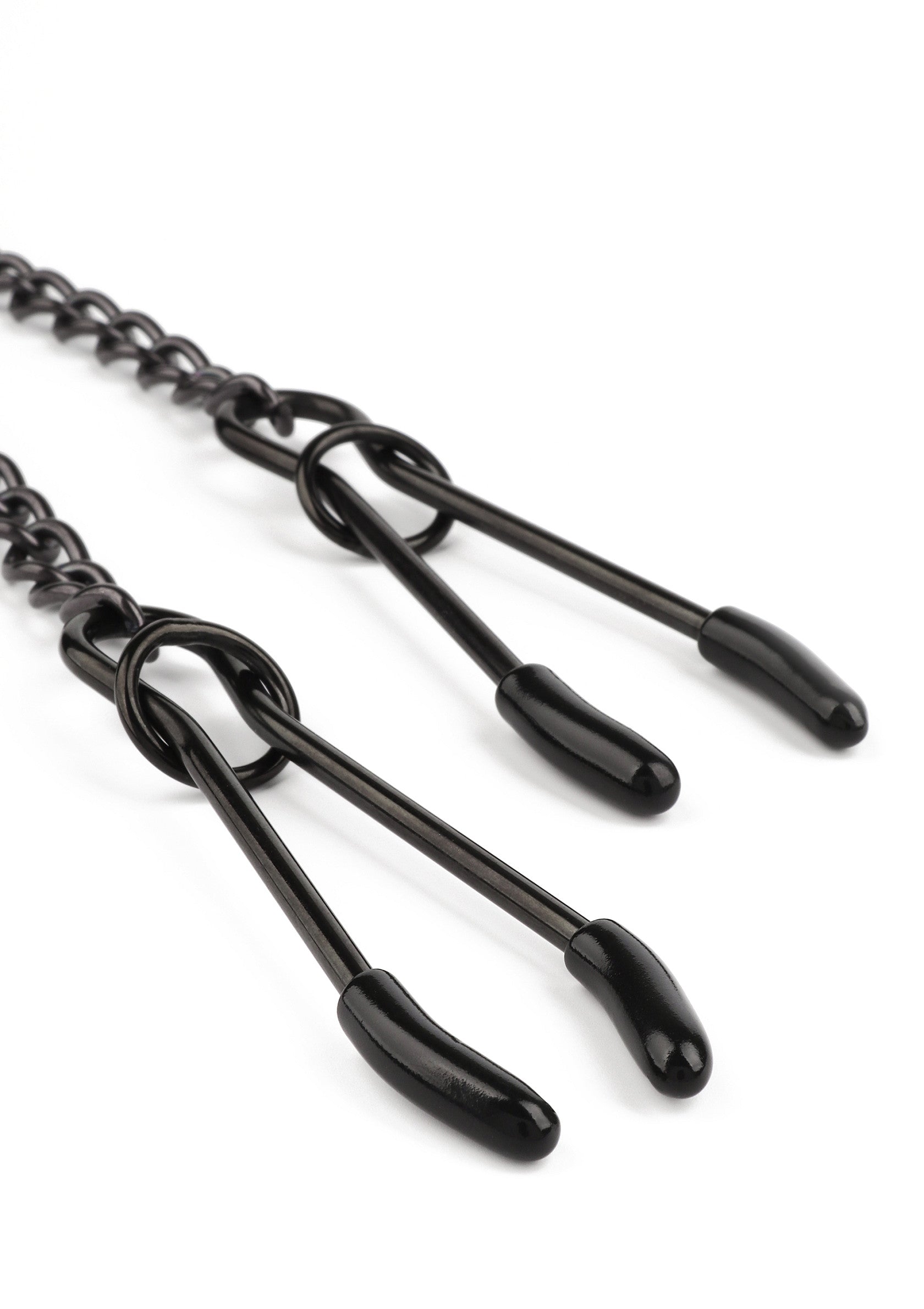 Mr. Steel Tweezer Nipple Clamps Black BLACK - 3