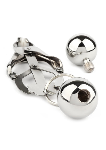 Clover Nipple Clamps Weight SILVER - 5