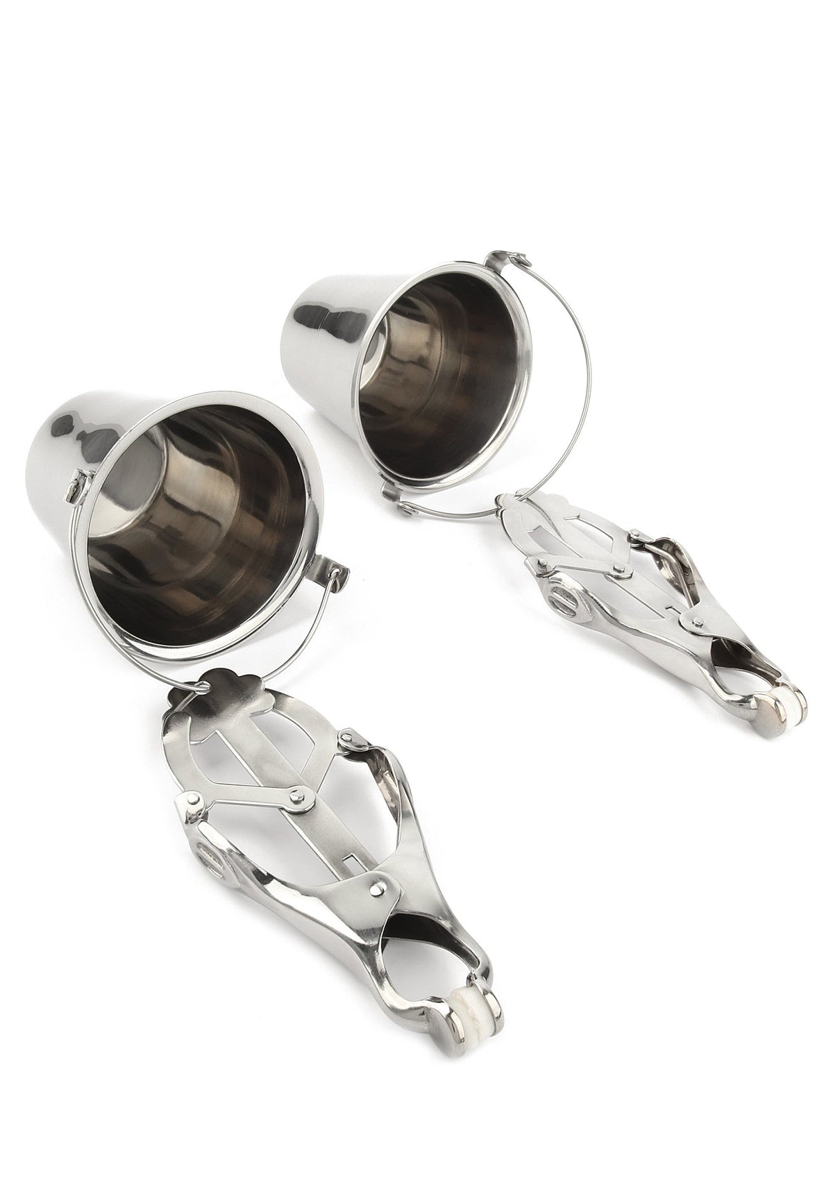 Nipple Clamps with Buckets SILVER - 0