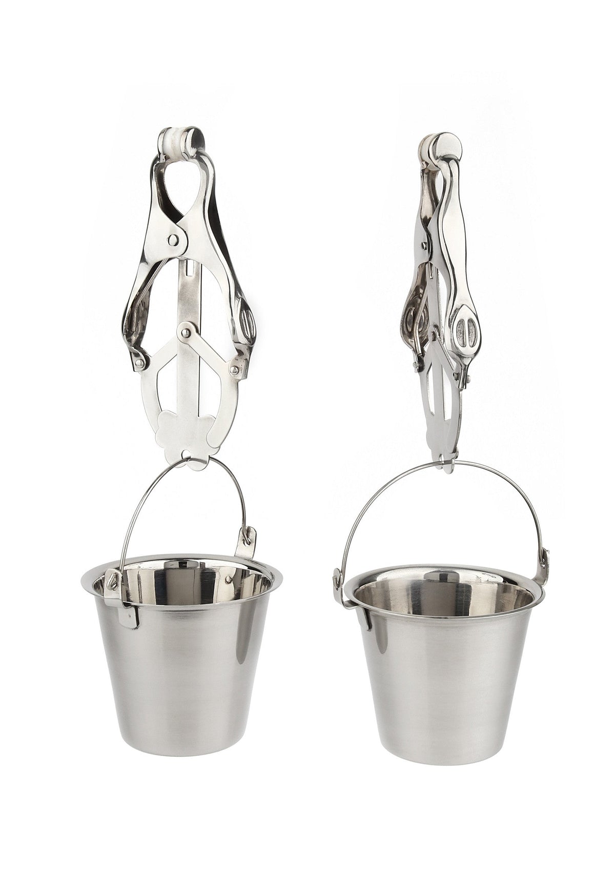 Nipple Clamps with Buckets SILVER - 3
