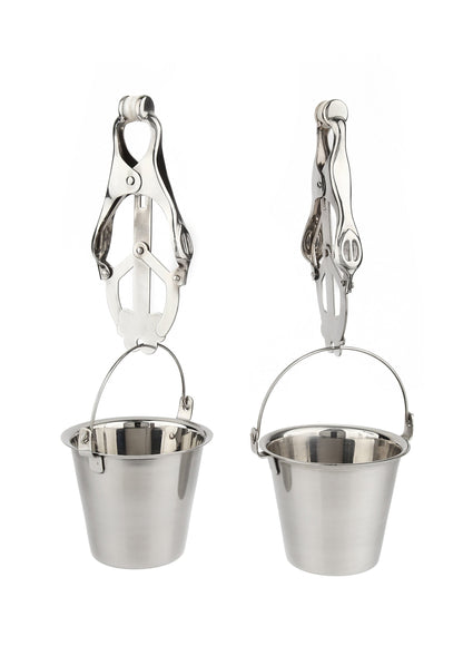 Nipple Clamps with Buckets SILVER - 3