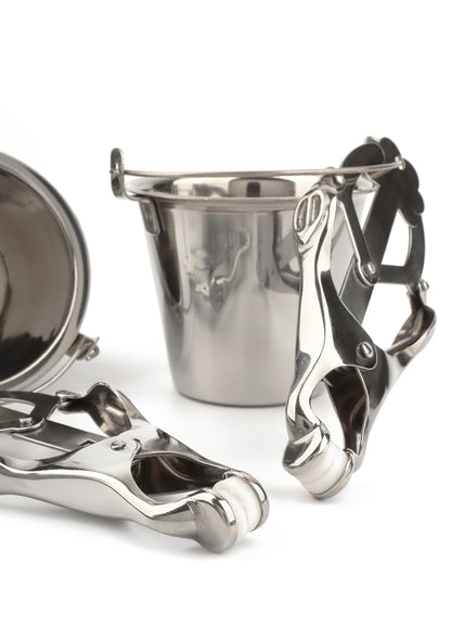 Nipple Clamps with Buckets SILVER - 5