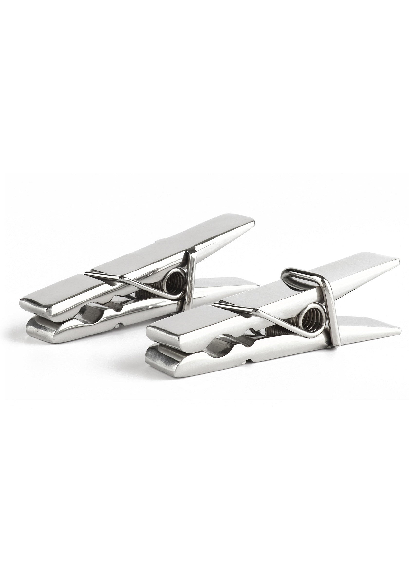 Mr. Steel Clothespins Nipple Clamps SILVER - 4