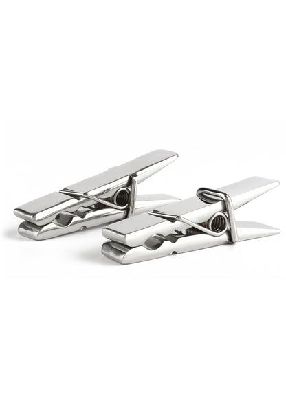 Mr. Steel Clothespins Nipple Clamps SILVER - 4