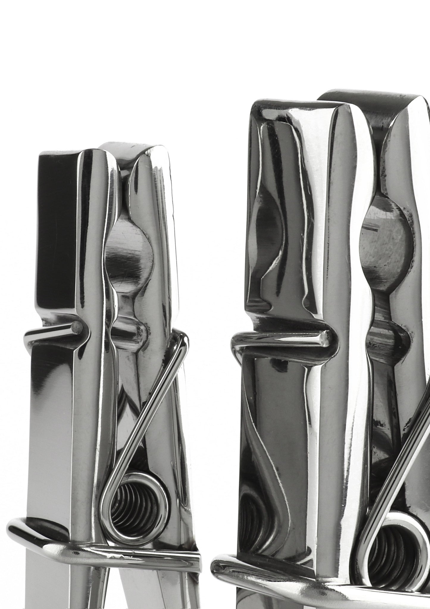 Mr. Steel Clothespins Nipple Clamps SILVER - 3