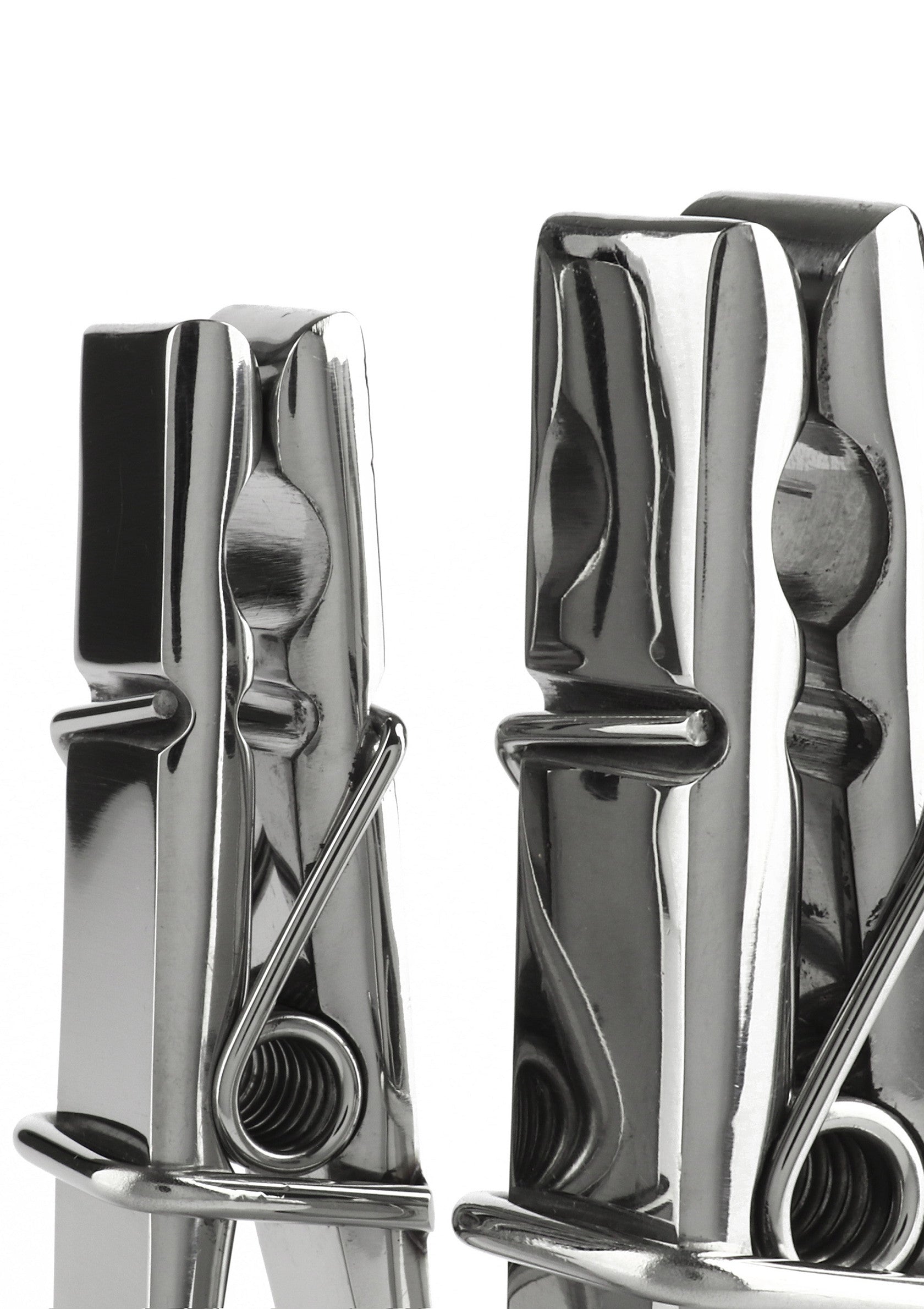 Mr. Steel Clothespins Nipple Clamps SILVER - 3