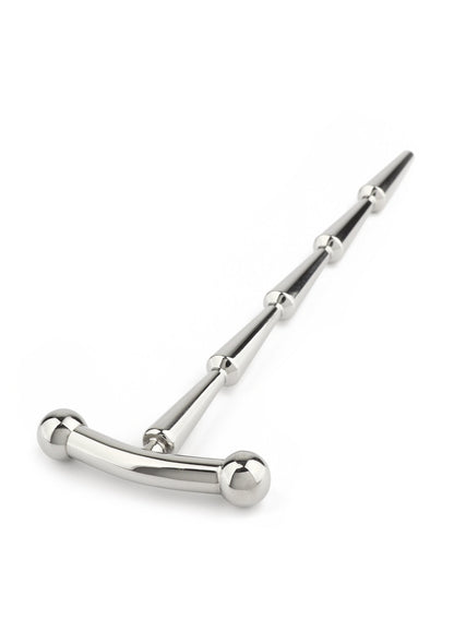 Smooth Cum Rattle Penis Plug SILVER - 3