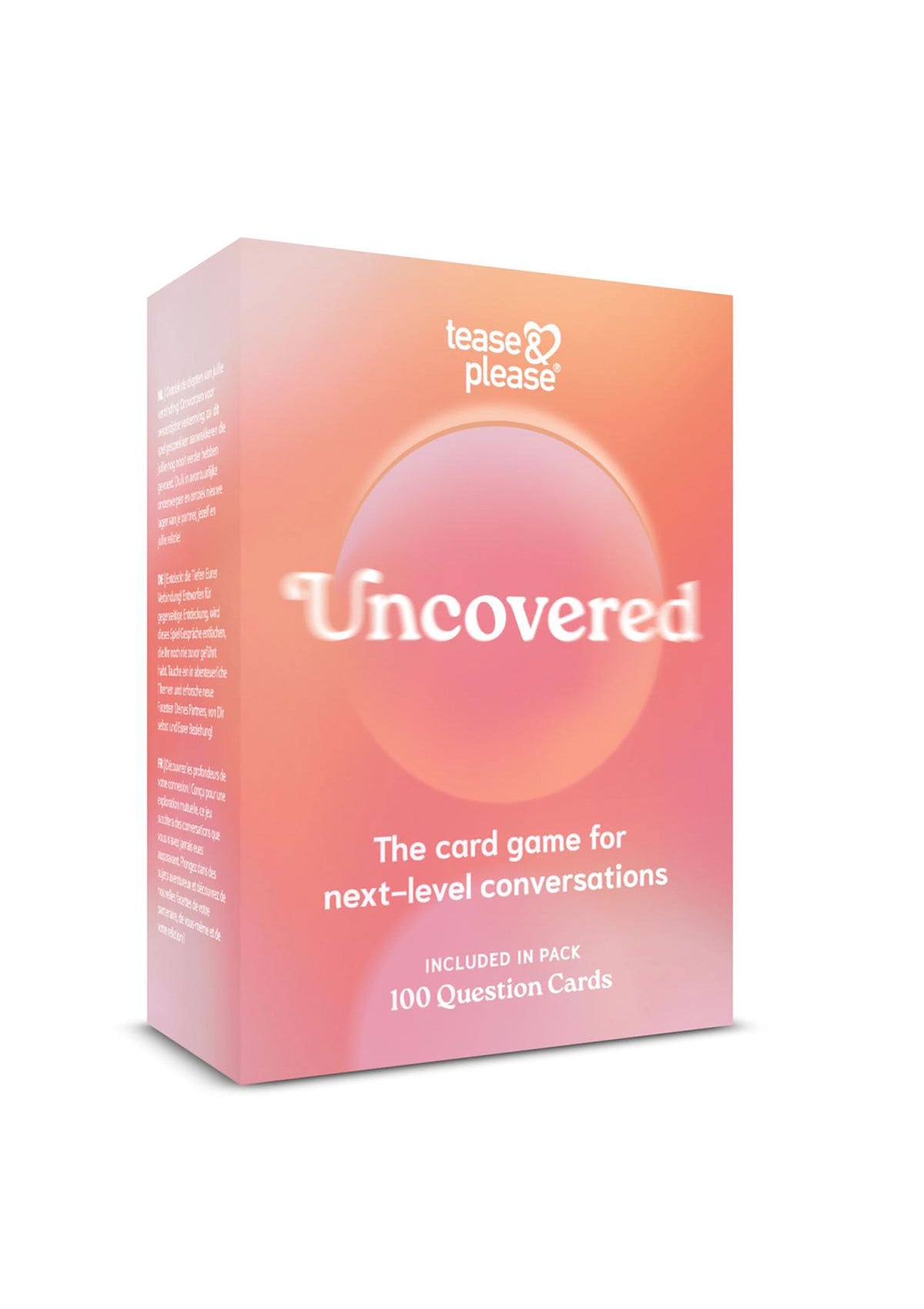 Uncovered Card Game ENGLISH - 0