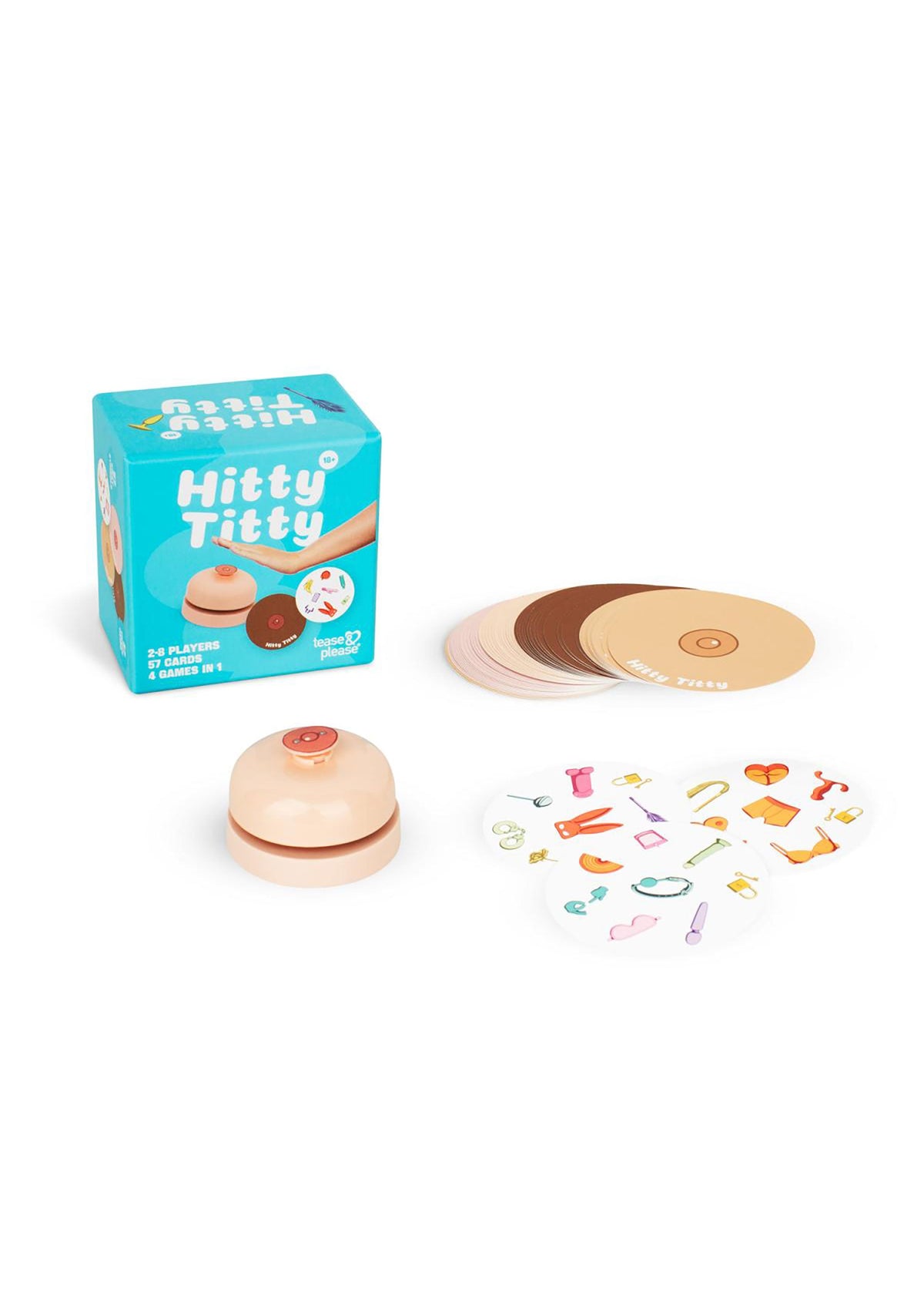 Hitty Titty Card Game MULTICOLOR - 0