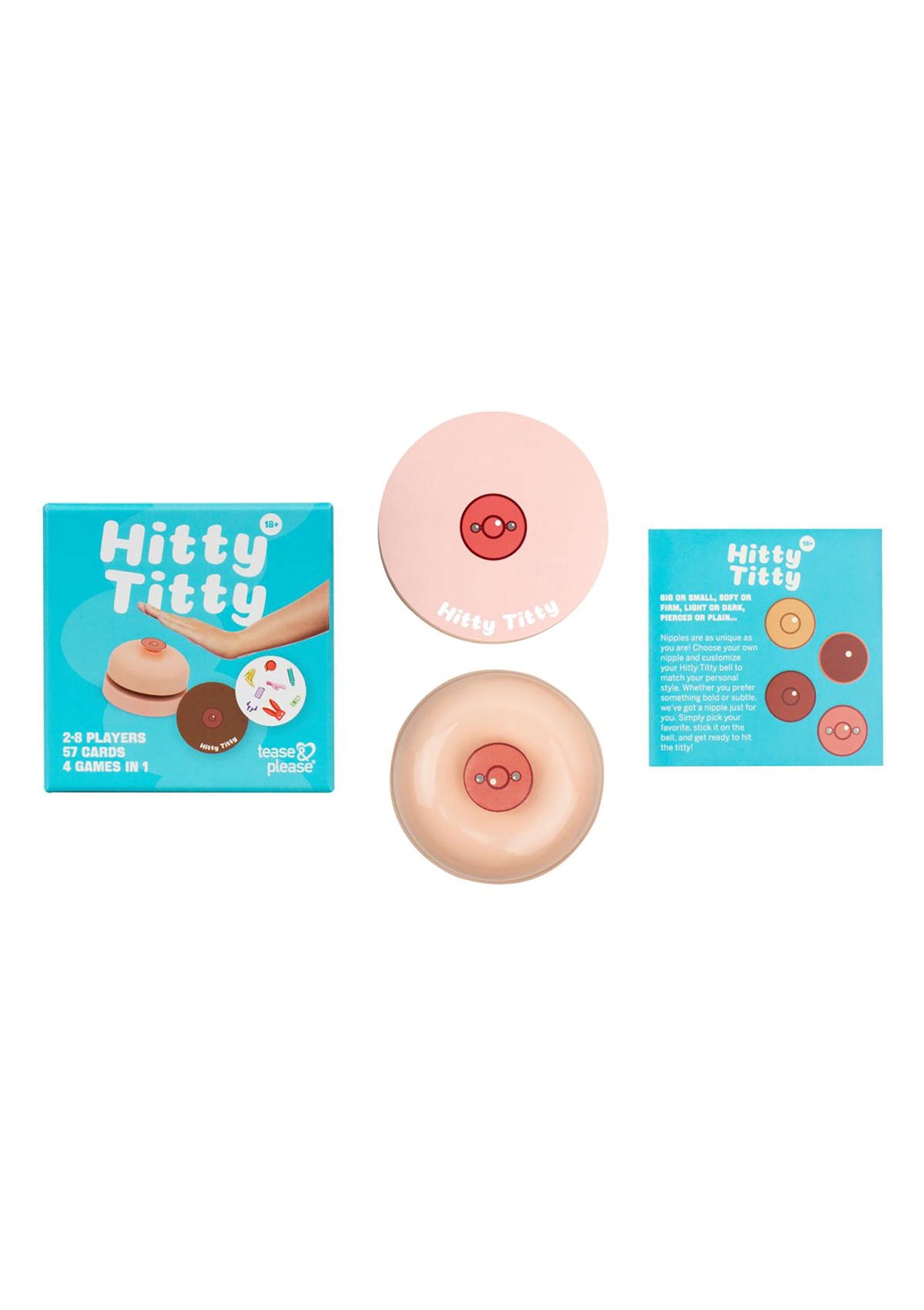 Hitty Titty Card Game MULTICOLOR - 1