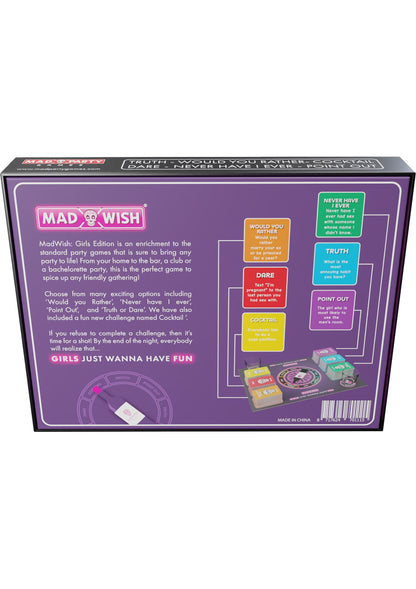 MadWish Girls Edition - Party Drinking Game ENGLISH - 9