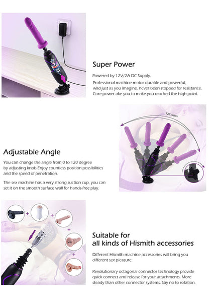 Premium Travel FuckMachine 2.0 PURPLE - 5