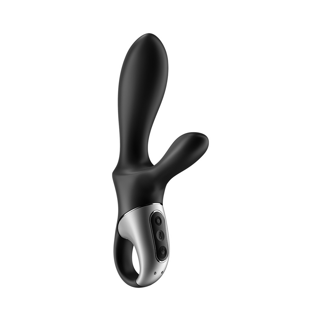 Heat Climax - Verwarmende Anale Vibrator - Zwart Schwarz - 0