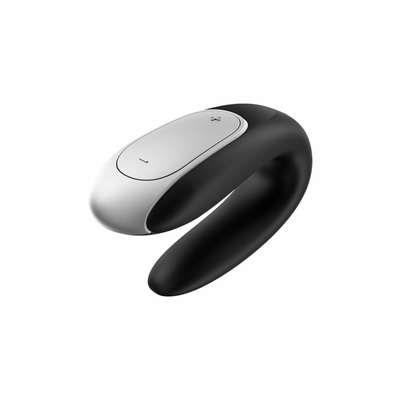 Dubbel Plezier - Partner Vibrator - Zwart Schwarz - 4