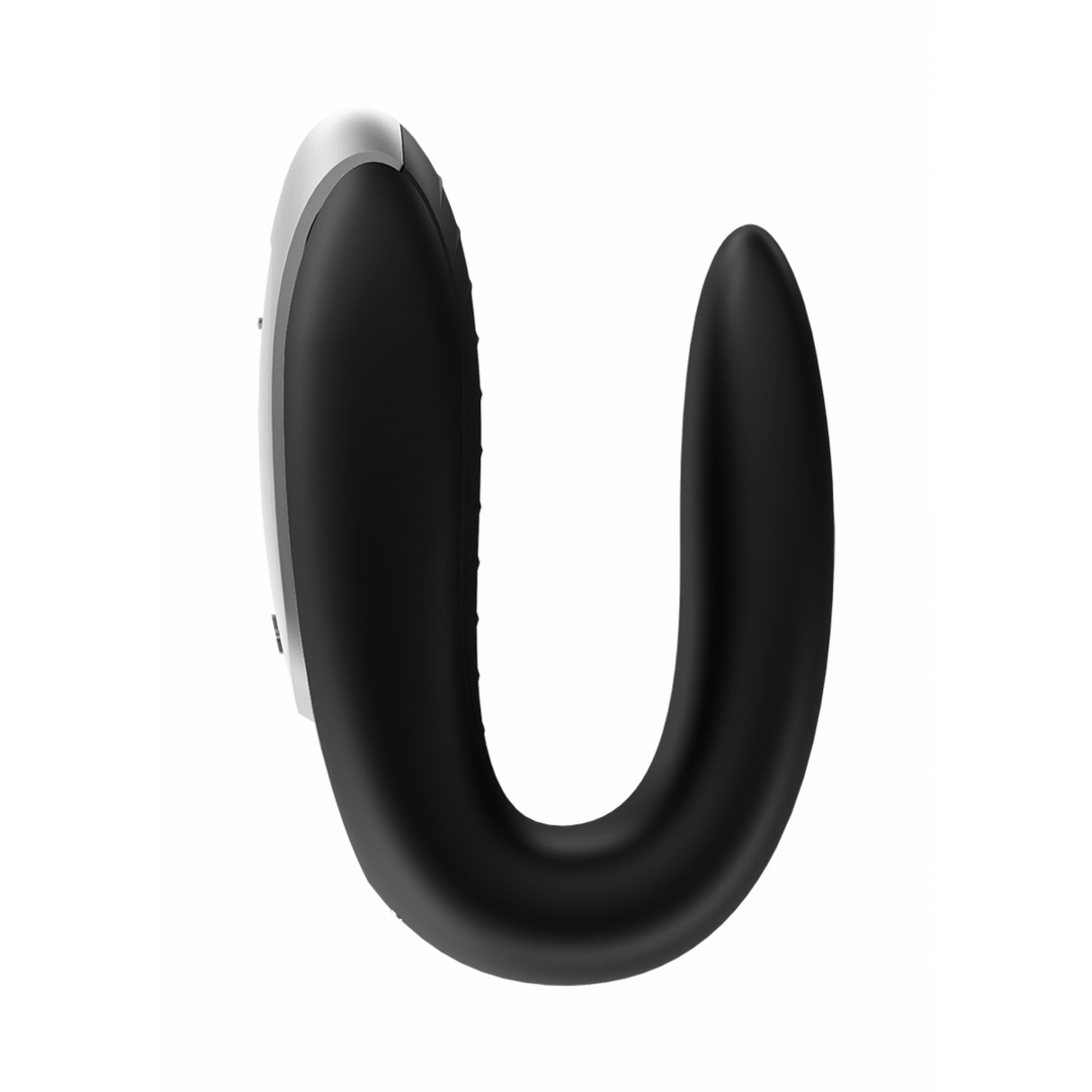 Dubbel Plezier - Partner Vibrator - Zwart Schwarz - 3