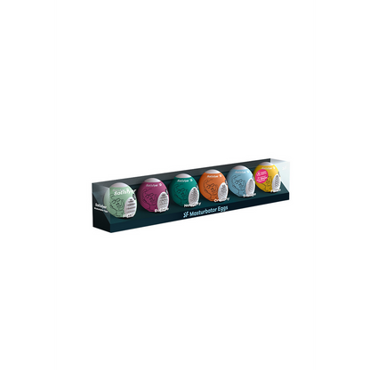 Masturbator Egg Set - 6 Stuks Multicolor - 1