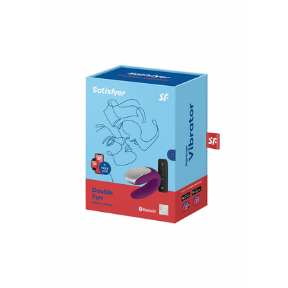 Dubbel Plezier - Partner Vibrator - Violet Violett - 1