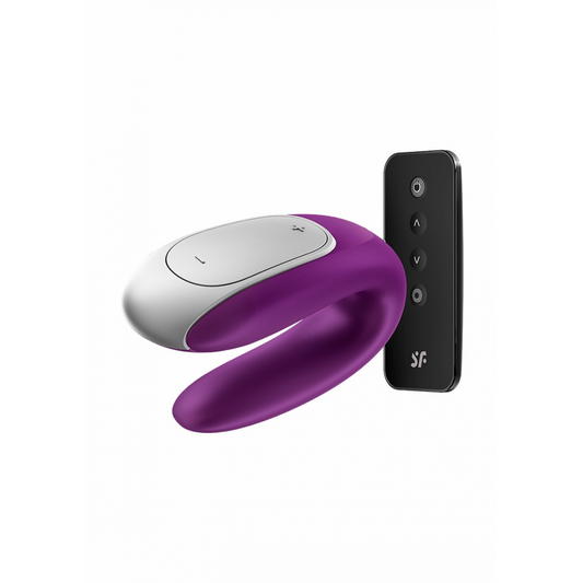 Double Pleasure - Partner Vibrator - Violet