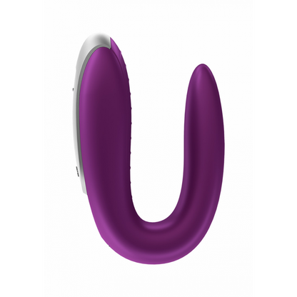 Dubbel Plezier - Partner Vibrator - Violet Violett - 0