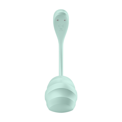 Smooth Petal Connect App - Draagbare Paar Vibrator - Mint Grün - 1