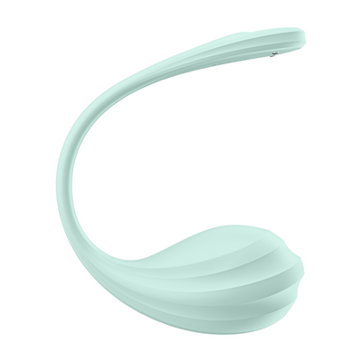Smooth Petal Connect App - Draagbare Paar Vibrator - Mint Grün - 3