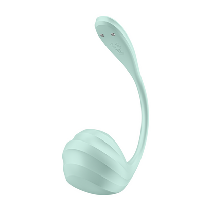 Smooth Petal Connect App - Draagbare Paar Vibrator - Mint Grün - 2