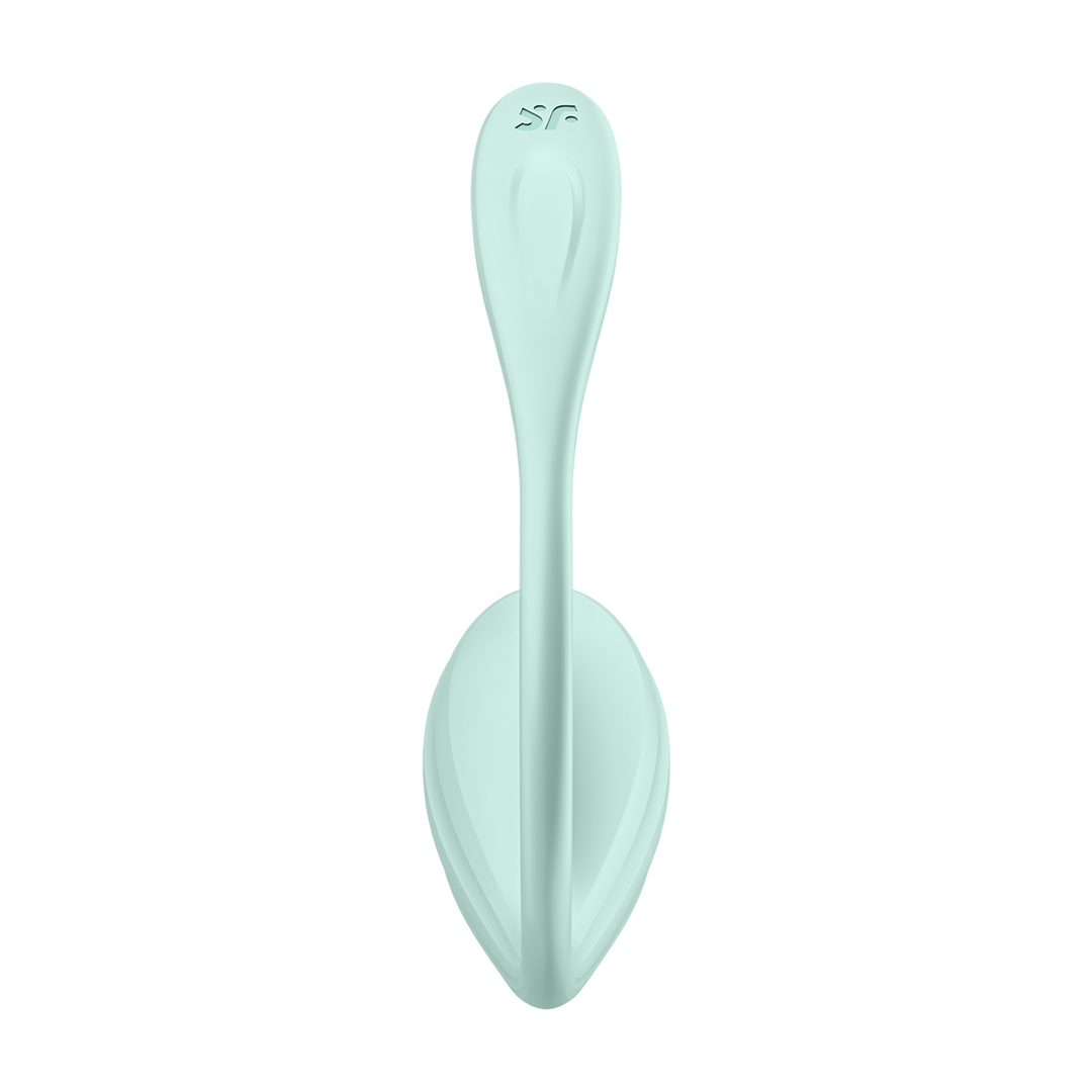 Smooth Petal Connect App - Draagbare Paar Vibrator - Mint Grün - 0