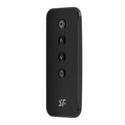 Ribbed Petal Connect App - Draagbare Koppel Vibrator - Zwart Schwarz - 1