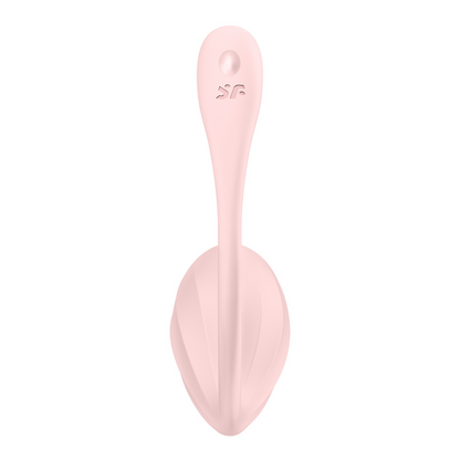 Ribbed Petal Connect App - Draagbare Koppel Vibrator - Roze Pink - 0
