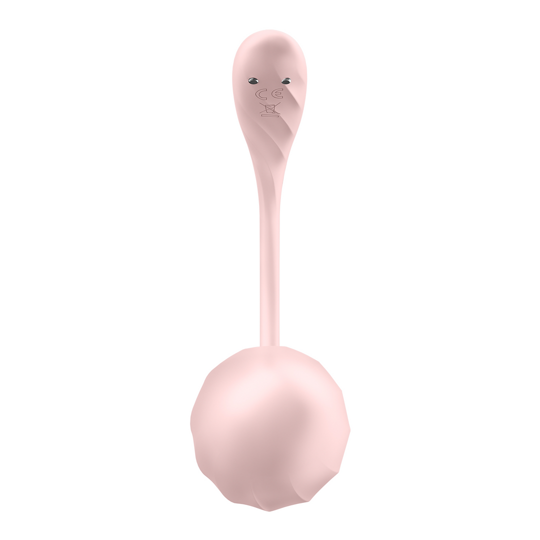 Ribbed Petal Connect App - Draagbare Koppel Vibrator - Roze Pink - 4