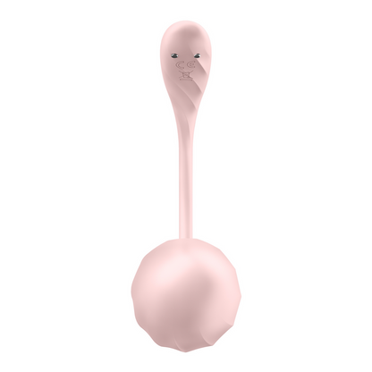 Ribbed Petal Connect App - Draagbare Koppel Vibrator - Roze Pink - 6