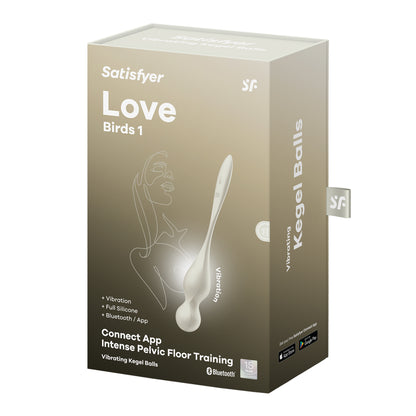 Love Birds 1 - Kegel Oefeningen en G-spot Stimulatie - Wit Weiß - 2
