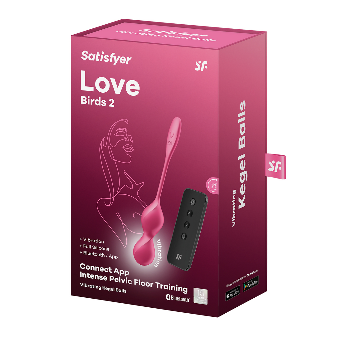 Love Birds 2 - Kegel Oefeningen en G-spot Stimulatie - Roze Pink - 2