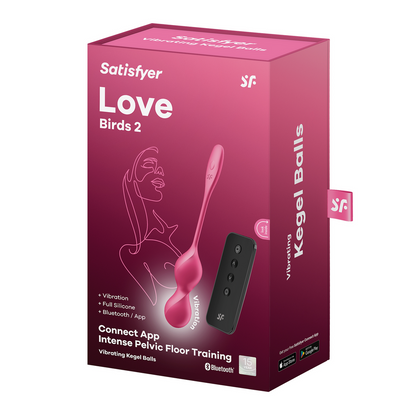 Love Birds 2 - Kegel Oefeningen en G-spot Stimulatie - Roze Pink - 2