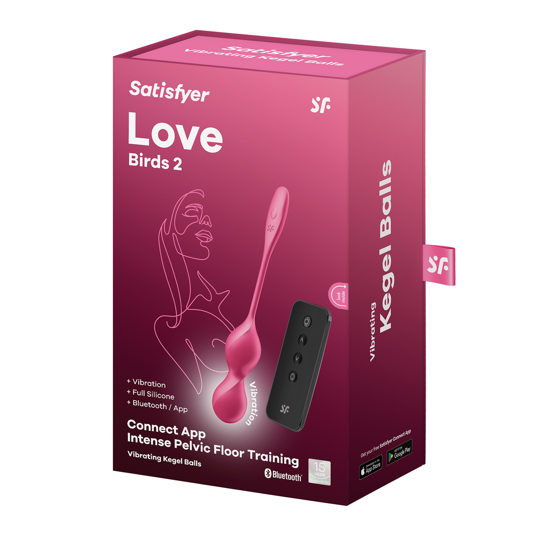Love Birds 2 - Kegel Oefeningen en G-spot Stimulatie - Roze Pink - 2