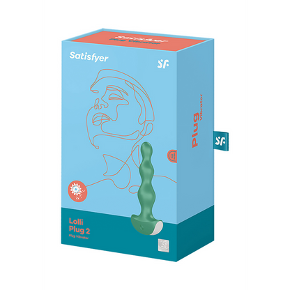 Lolli Plug 2 - Classic Vibrator - Groen Grün - 0