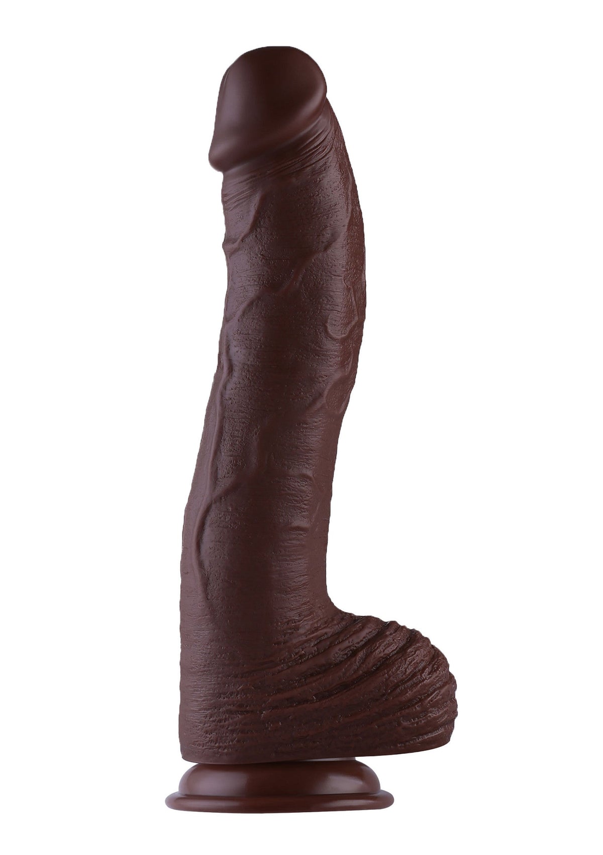 Hismith KlicLok Dildo 32 cm BROWN - 0