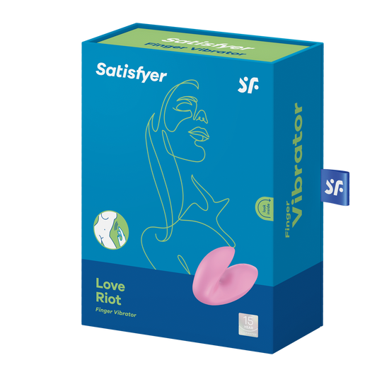 Love Riot - Finger Vibrator - Pink