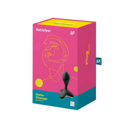 Game Changer - Vibrerende Anale Plug - Zwart Schwarz - 1