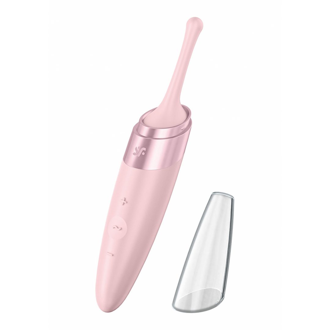 Draaiende Verwennerij - Tip Vibrator - Oud Roze Pink - 1
