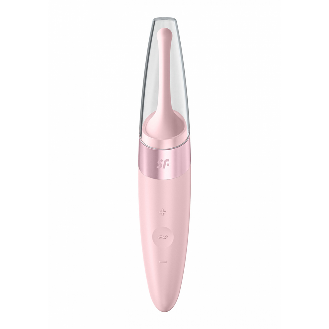 Draaiende Verwennerij - Tip Vibrator - Oud Roze Pink - 4