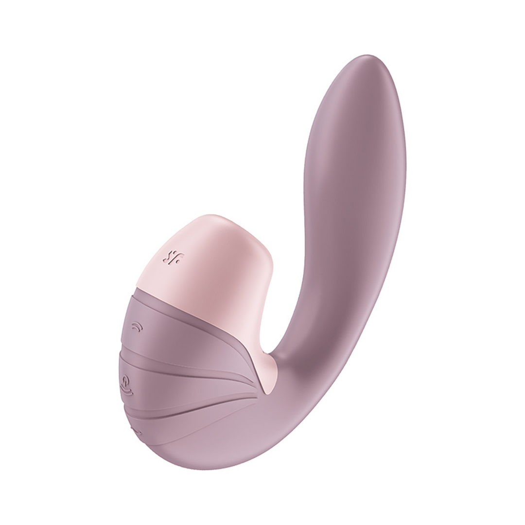 Supernova - Inbrengbare Dubbele Luchtpulsvibrator - Oud Roze Pink - 0