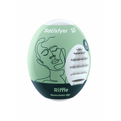 Riffle - Masturbator Egg - Lichtgroen Grün - 0