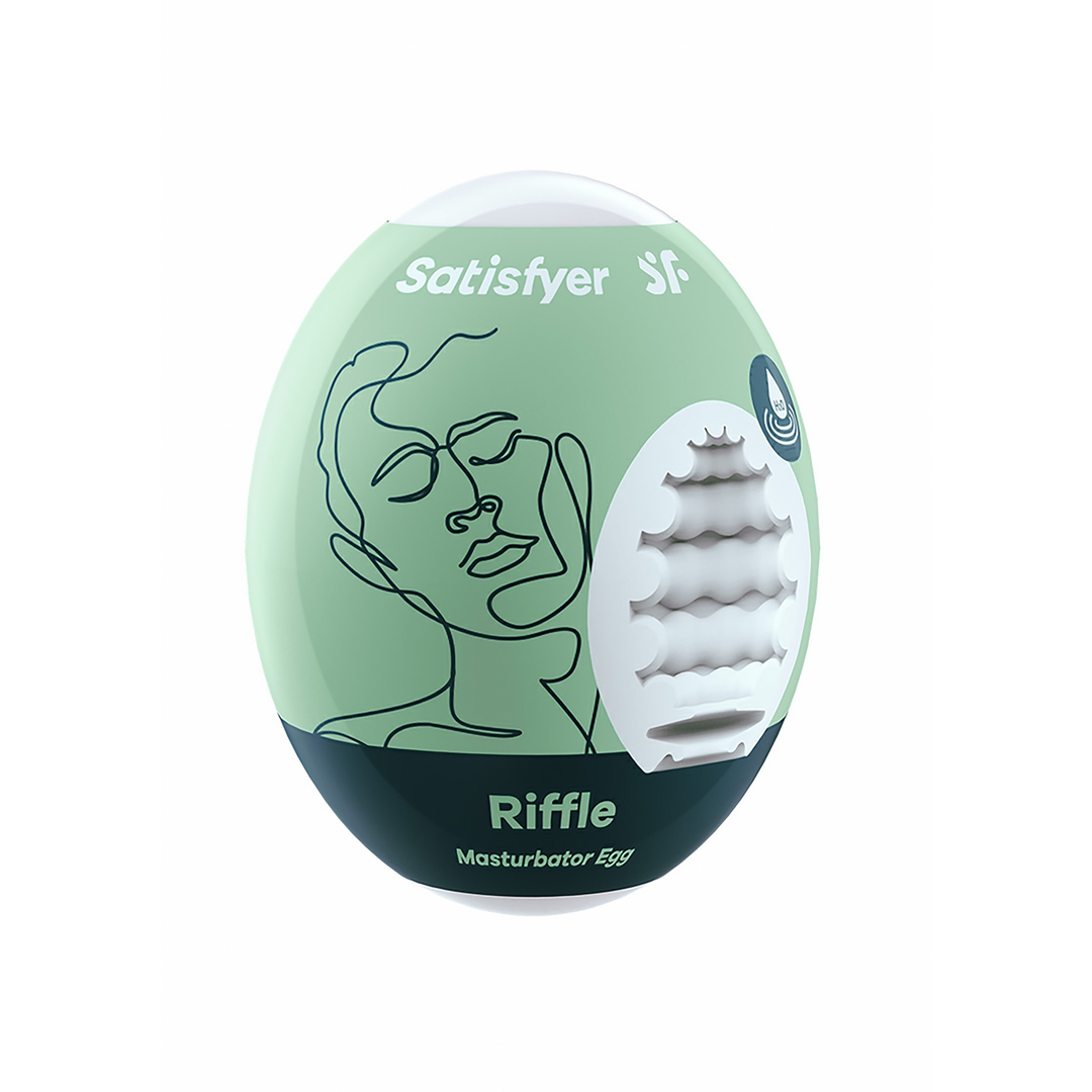 Riffle - Masturbator Egg - Lichtgroen Grün - 0