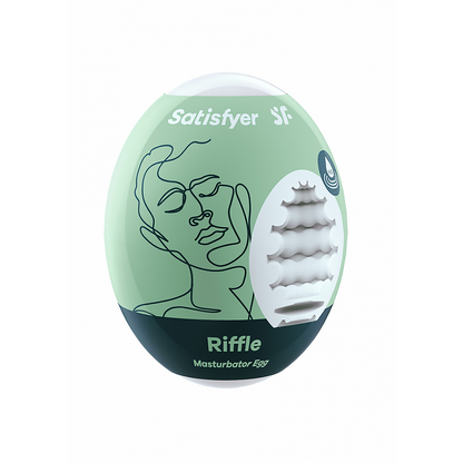 Riffle - Masturbator Egg - Lichtgroen Grün - 0