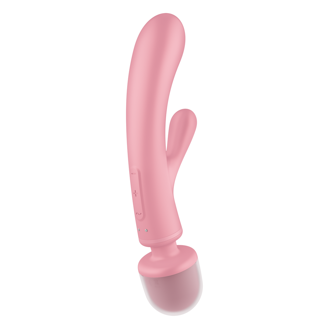 Triple Lover - Hybrid Wand Vibrator - Roze Pink - 4